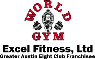 Excel Fitness World Gym logo